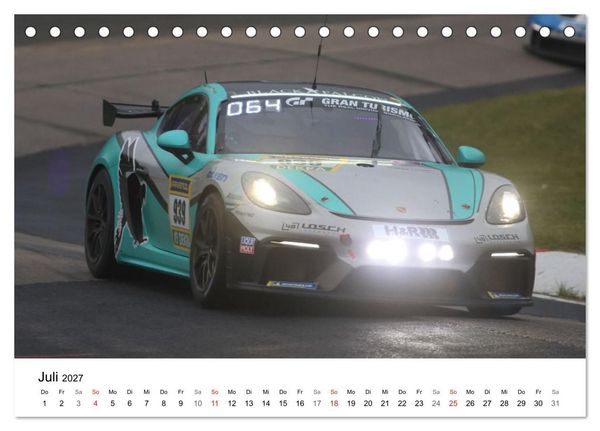 Produktbild: Motorsport aus Zuffenhausen (Tischkalender 2027 DIN A5 quer), CALVENDO Monatskalender