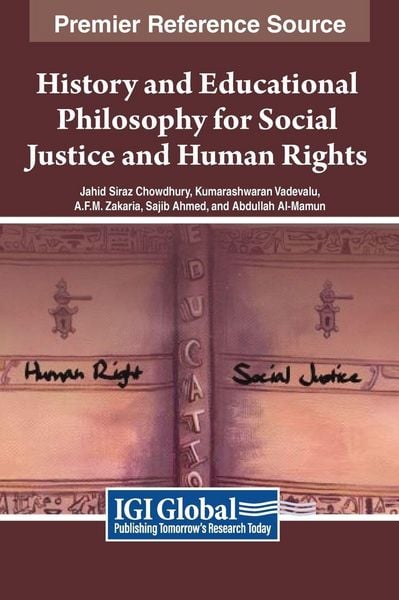 Produktbild: History and Educational Philosophy for Social Justice and Human Rights