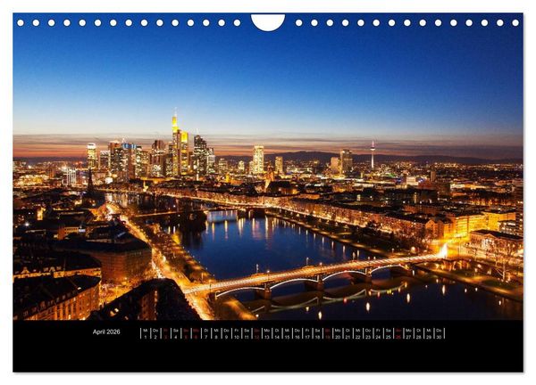 Produktbild: Frankfurt (Wandkalender 2026 DIN A4 quer), CALVENDO Monatskalender