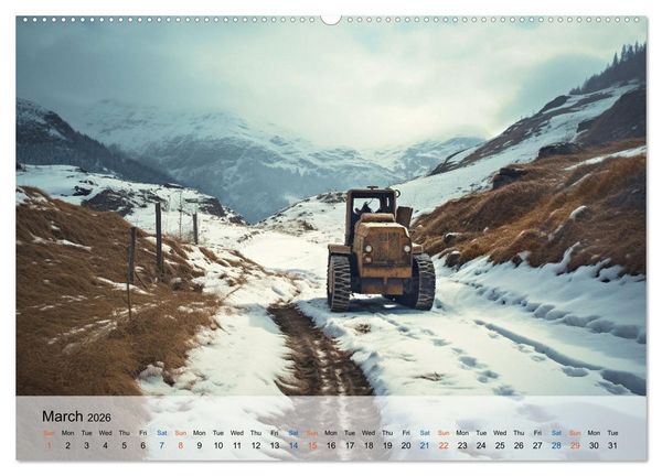 Produktbild: Old machine - nobody's child (Wall Calendar 2026 DIN A2 landscape), CALVENDO 12 Month Wall Calendar