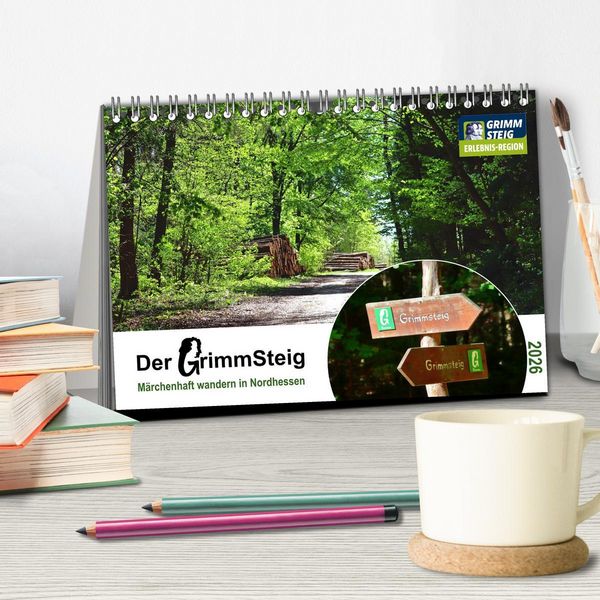 Produktbild: Der Grimmsteig (Tischkalender 2026 DIN A5 quer), CALVENDO Monatskalender
