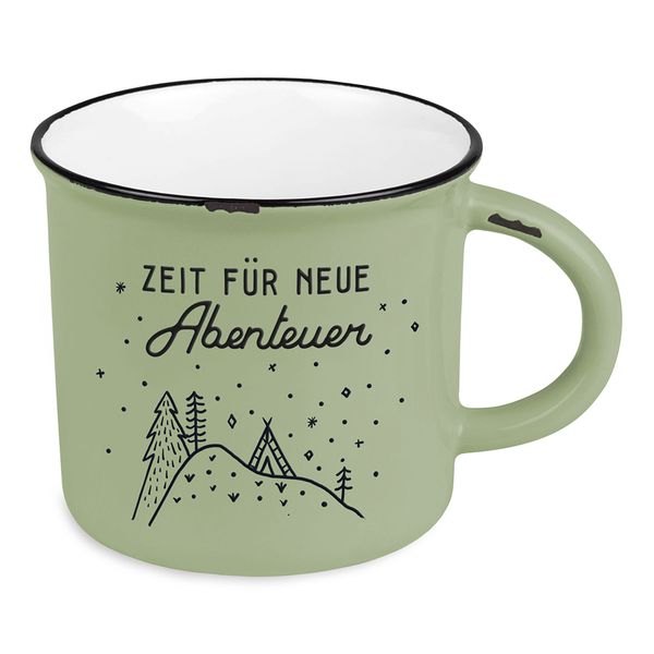Produktbild: Becher Vintage Berggl&uuml;ck Abenteuer
