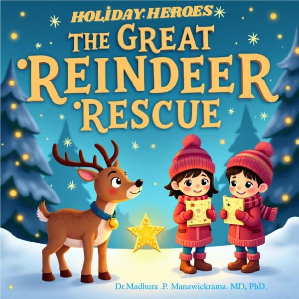 Produktbild: Holiday Heroes - The Great Reindeer Rescue (The Holiday Heroes Winter Series, #2)