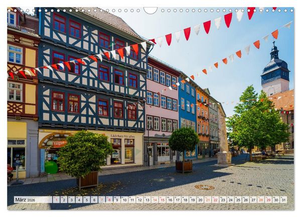 Produktbild: Bad Langensalza Impressionen (Wandkalender 2026 DIN A3 quer), CALVENDO Monatskalender
