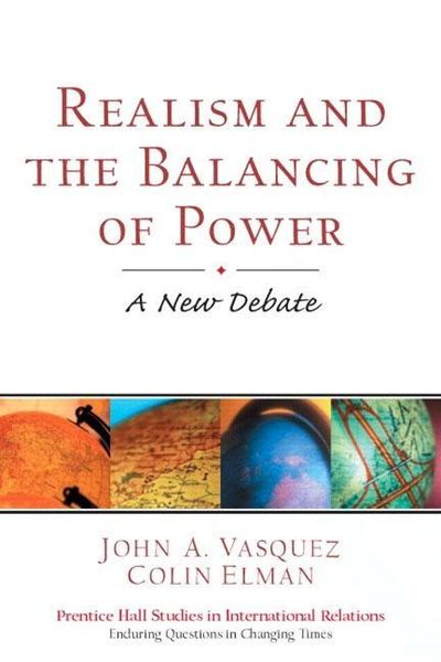 Produktbild: Vasquez, J: Realism and the Balancing of Power