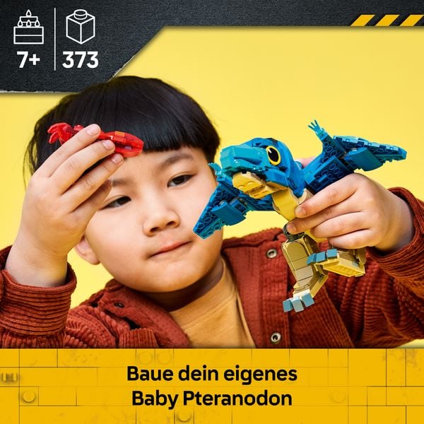 Produktbild: LEGO Jurassic World 77977 Baby-Dinosaurier: Pteranodon, Bauspielzeug f&uuml;r Kinder ab 7 Jahren
