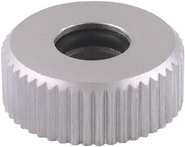 Mentor 6600.0402 Rändelmutter 4 mm Aluminium (eloxiert) 1 St.