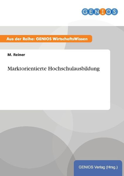 Produktbild: Marktorientierte Hochschulausbildung