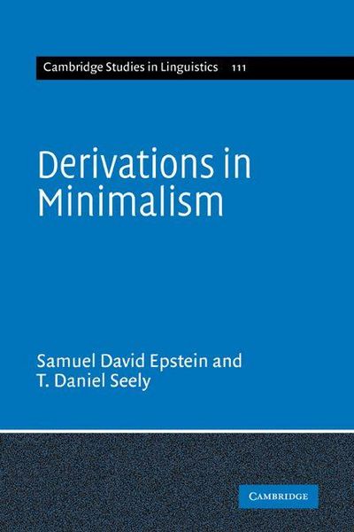 Produktbild: Derivations in Minimalism