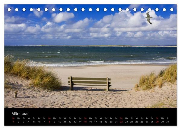 Produktbild: D&auml;nemarks Nordseek&uuml;ste (Tischkalender 2026 DIN A5 quer), CALVENDO Monatskalender