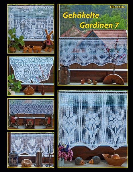 Produktbild: Geh&auml;kelte Gardinen 7