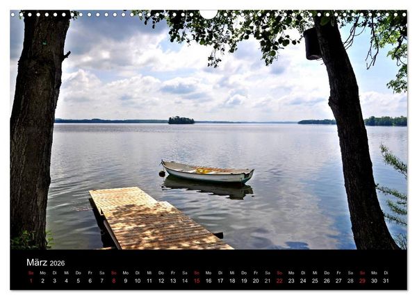 Produktbild: Pl&ouml;n - die Stadt am See (Wandkalender 2026 DIN A3 quer), CALVENDO Monatskalender