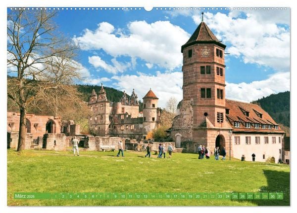 Produktbild: Schwarzwald - M&auml;rchenwald (hochwertiger Premium Wandkalender 2026 DIN A2 quer), Kunstdruck in Hochglanz