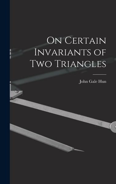Produktbild: On Certain Invariants of Two Triangles