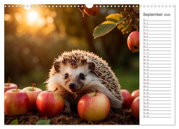 Produktbild: Stachelstars (Wandkalender 2026 DIN A3 quer), CALVENDO Monatskalender