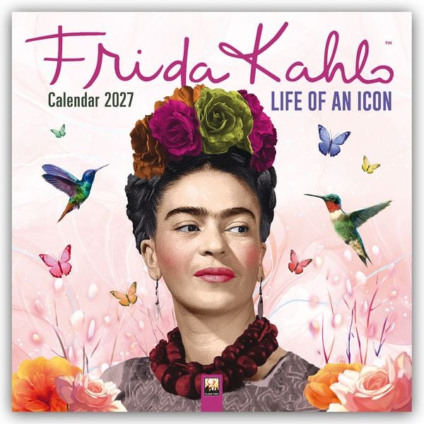 Produktbild: Frida Kahlo &ndash; Life of an Icon 2027 &ndash; Original Flame Tree Publishing-Kalender [Kalender]