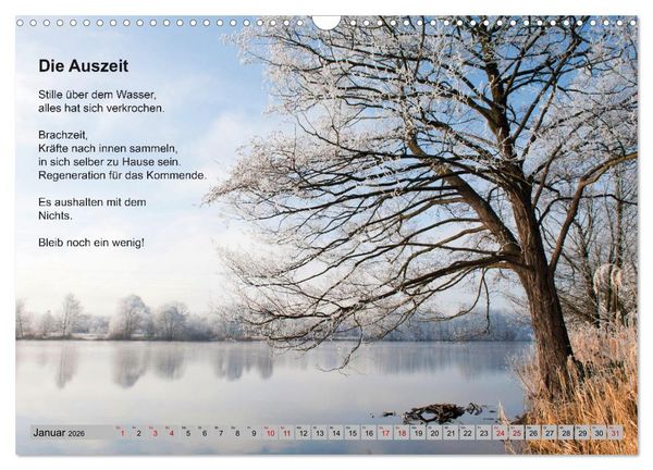 Produktbild: Im Rhythmus der Jahreszeiten und des Kirchenjahres (Wandkalender 2026 DIN A3 quer), CALVENDO Monatskalender