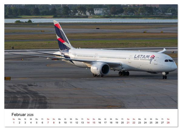 Produktbild: Boeing 787 Kalender (Wandkalender 2026 DIN A4 quer), CALVENDO Monatskalender