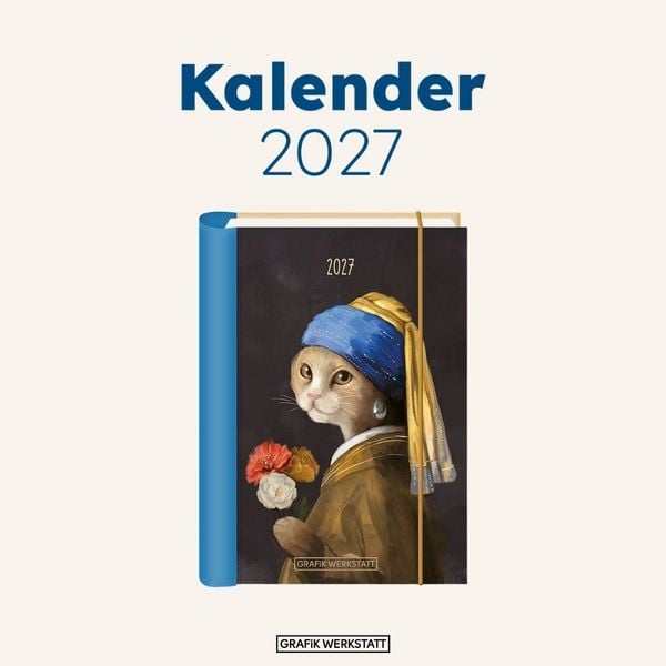 Produktbild: Terminplaner 2027 Tierisch kunstvoll