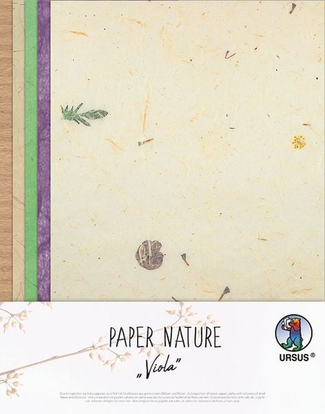 Produktbild: URSUS Spezialpapiere Paper Nature Viola, 23 x 33 cm