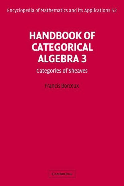 Produktbild: Handbook of Categorical Algebra