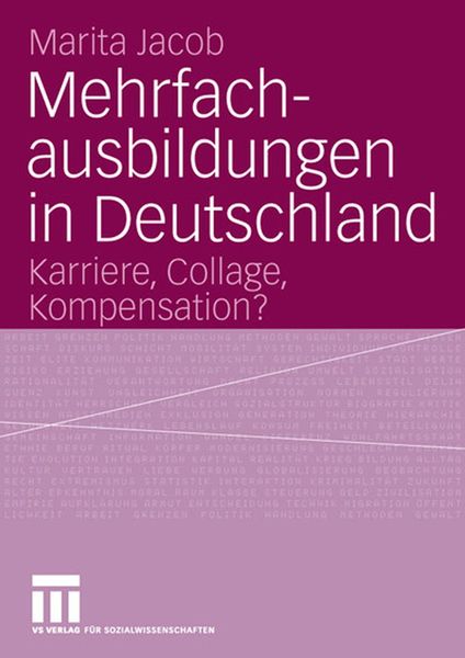 Produktbild: Mehrfachausbildungen in Deutschland