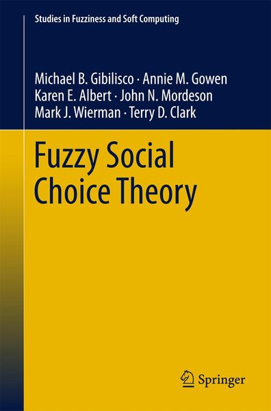 Produktbild: Fuzzy Social Choice Theory
