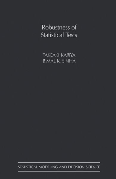 Produktbild: Robustness of Statistical Tests