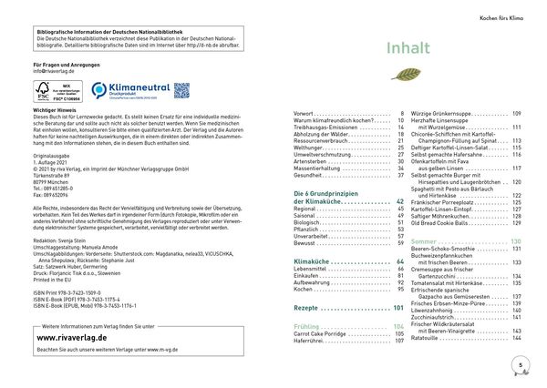 Produktbild: Kochen f&uuml;rs Klima