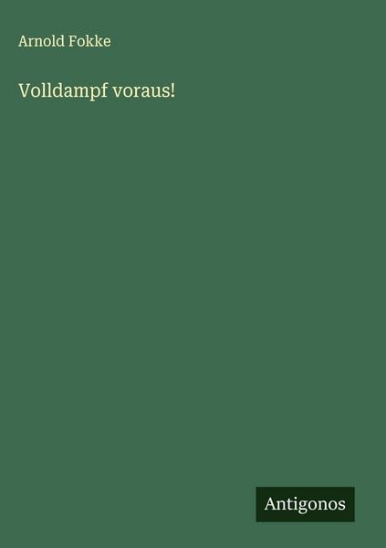 Produktbild: Volldampf voraus!
