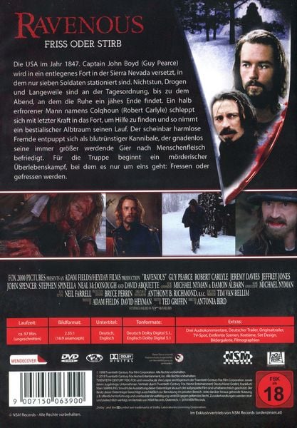 Produktbild: Ravenous - Friss oder stirb