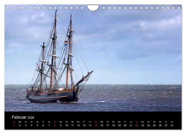 Produktbild: Baltic Sail (Wandkalender 2026 DIN A4 quer), CALVENDO Monatskalender