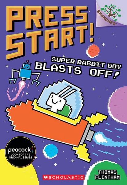Produktbild: Super Rabbit Boy Blasts Off!: A Branches Book (Press Start! #5)