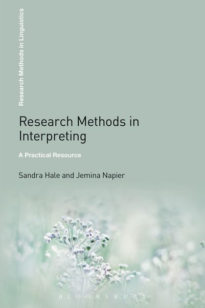 Produktbild: Research Methods in Interpreting