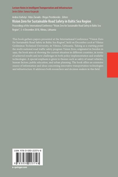 Produktbild: Vision Zero for Sustainable Road Safety in Baltic Sea Region