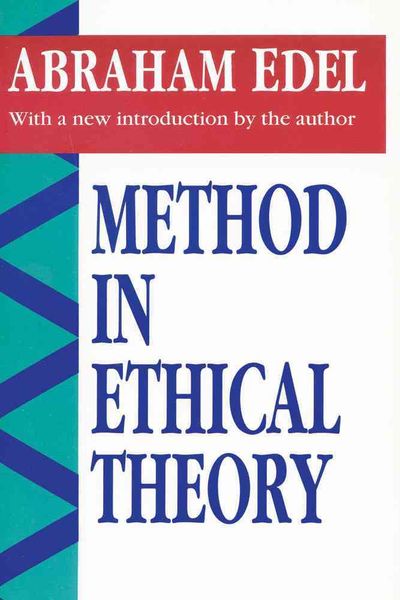 Produktbild: Edel, A: Method in Ethical Theory