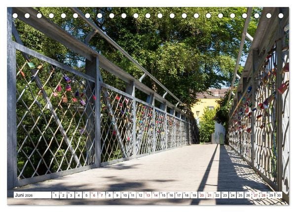 Produktbild: F&uuml;rstenfeldbruck - Streifzug durch Natur und Stadt (Tischkalender 2026 DIN A5 quer), CALVENDO Monatskalender