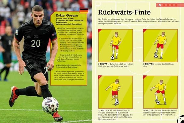 Produktbild: Die besten Fu&szlig;balltricks I Fussball Buch f&uuml;r Kinder ab 7 Jahren