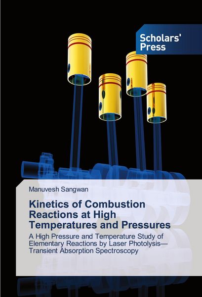 Produktbild: Kinetics of Combustion Reactions at High Temperatures and Pressures