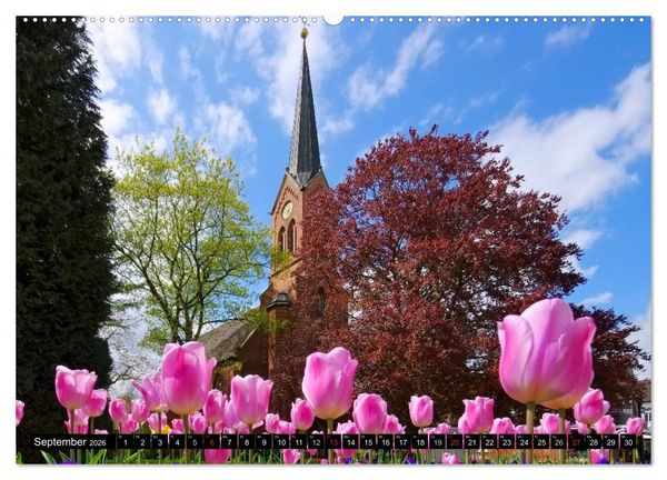 Produktbild: Papenburg und das Rheiderland (hochwertiger Premium Wandkalender 2026 DIN A2 quer), Kunstdruck in Hochglanz