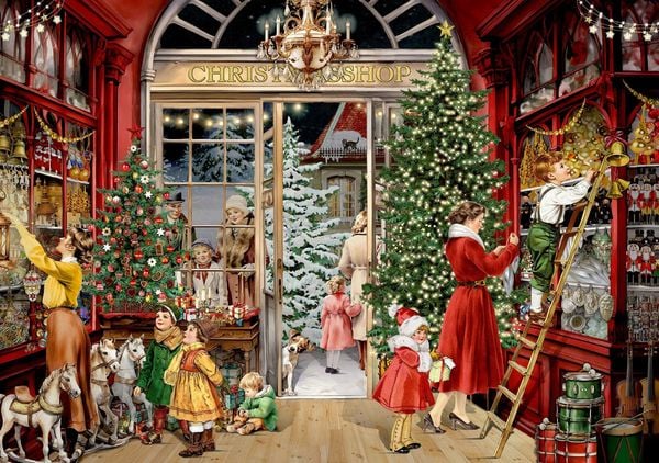 Produktbild: Mini-Adventskalender &ndash; Advent voll Nostalgie