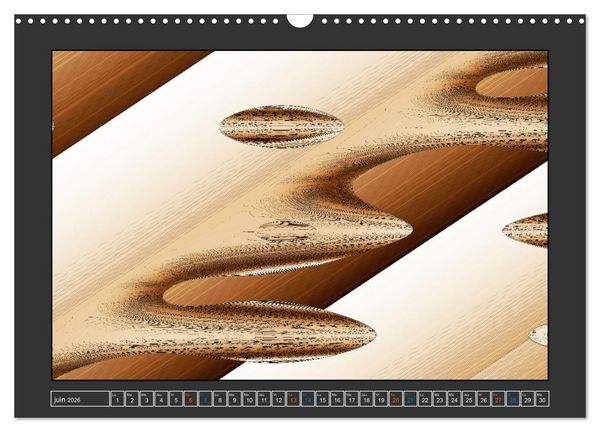 Produktbild: Art palette terre (Calendrier mural 2026 DIN A3 vertical), CALVENDO calendrier mensuel