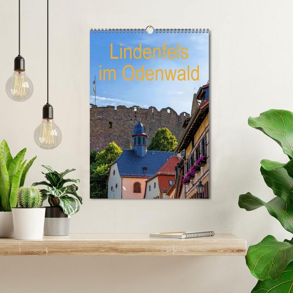 Produktbild: Lindenfels im Odenwald (Wandkalender 2027 DIN A3 hoch), CALVENDO Monatskalender