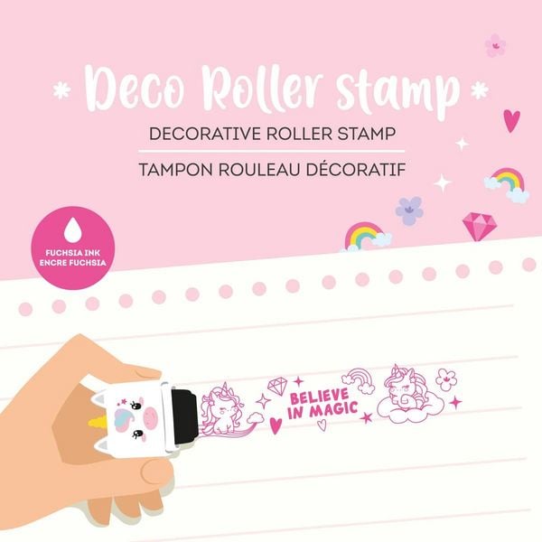 Produktbild: Legami Drehstempel - Eihorn - Fuchsia