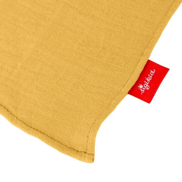 Produktbild: Sigikid 31258 - Baby Schnuffeltuch Ente, wei&szlig;/gelb, Baumwoll-Musselin, sigibaby