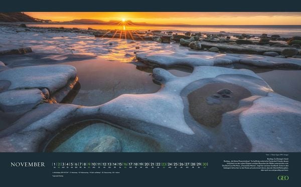 Produktbild: GEO Meer 2026 - Wand-Kalender - Reise-Kalender - Poster-Kalender - 58x36