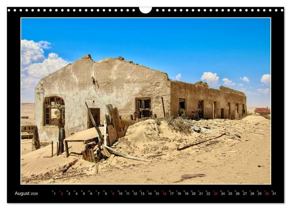 Produktbild: Geisterstadt Kolmannskuppe (Wandkalender 2026 DIN A3 quer), CALVENDO Monatskalender