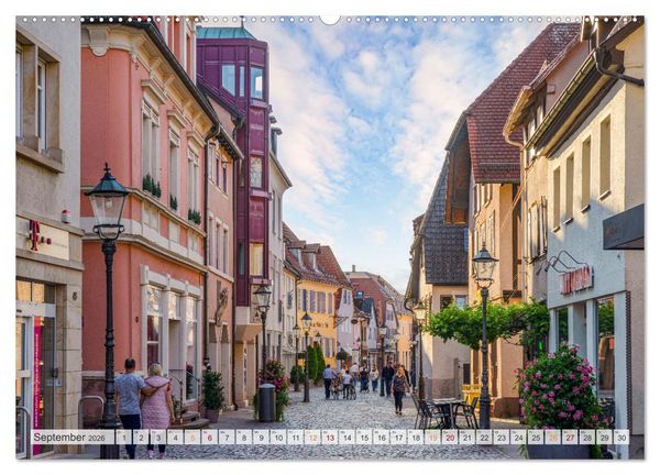 Produktbild: Ettlingen Impressionen (Wandkalender 2026 DIN A2 quer), CALVENDO Monatskalender