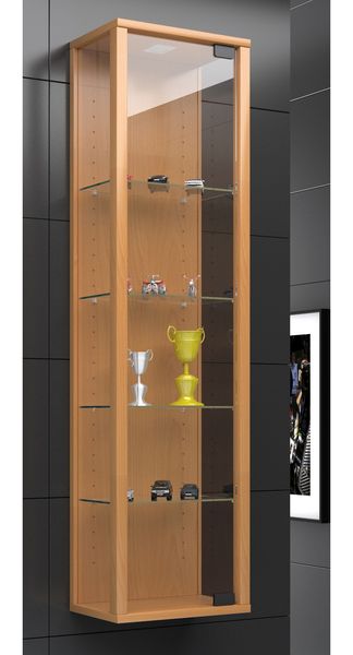 Produktbild: Wandvitrine H&auml;ngevitrine Glasvitrine Stano Mini