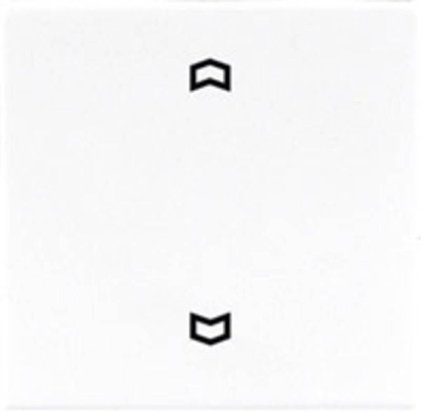 Jung 1fach Abdeckung Jalousie-Schalter, Jalousie-Schalter/-Taster Weiß LS990PWW 1 St.